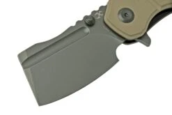 Kansept Korvid M T2030A2 Black, Sand G10 Navaja, Diseño Justin Koch -Knives And Tools Comercio KST2030A2 03 kansept