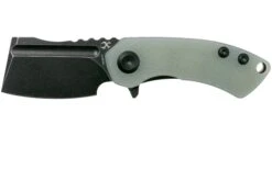 Kansept Mini Korvid T3030A4 Blackwashed, Natural G10 Navaja, Justin Koch Design