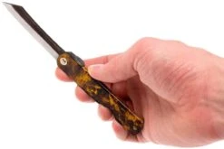 Higonokami Navaja 7,4 Cm KT-HIGO-SPE2, SK-acero Al Carbono, Carey -Knives And Tools Comercio KT HIGO SPE2 08 higonokami kt higo spe2 08