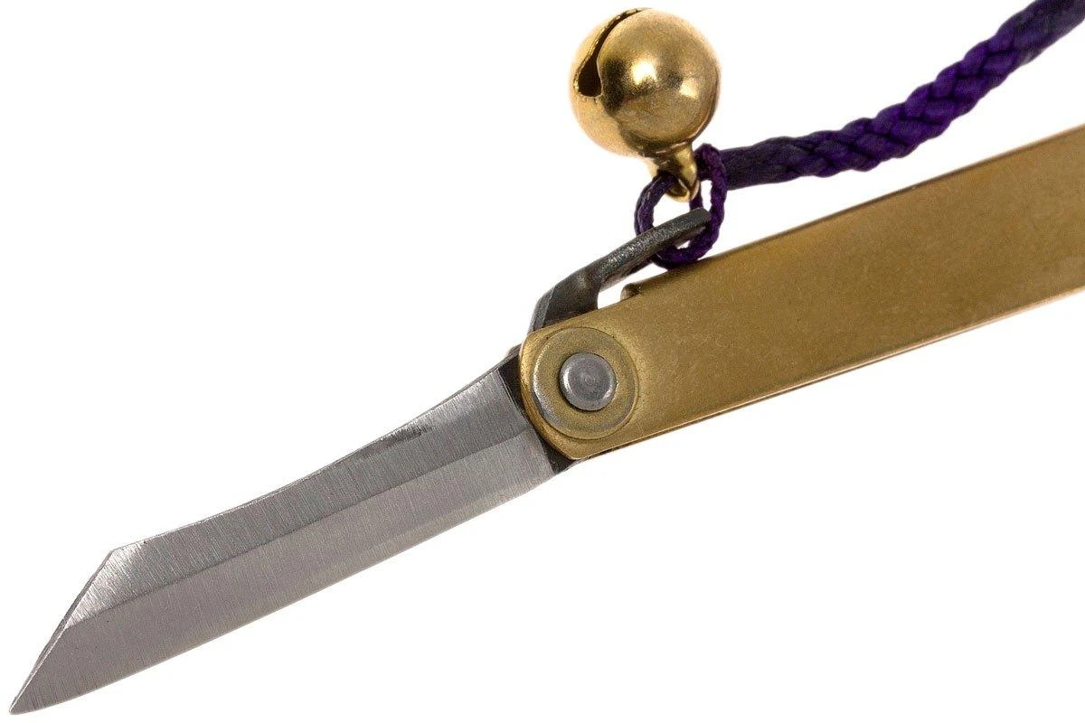 Higonokami Navaja 3,8 Cm HIGO02, SK-acero Al Carbono Con Acollador 5 Higonokami Navaja 3,8 Cm HIGO02, SK-acero Al Carbono Con Acollador - Imagen 3