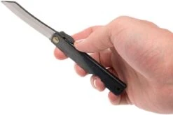 Higonokami Navaja 6,6 Cm KT-HIGO06BL, SK-acero Al Carbono, Negro -Knives And Tools Comercio KT HIGO06BL 07 higonokami kt higo06bl 07