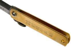 Higonokami Navaja 5 Cm HIGO75BRS, SK-acero Al Carbono, Latón -Knives And Tools Comercio KT HIGO75BRS 06 higonokami