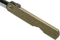 Higonokami Navaja 7,3 Cm HIGOC1B, Blue Paper Steel, Bronze Finished Steel -Knives And Tools Comercio KT HIGOC1B 06 higonokami