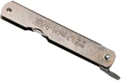 Higonokami Navaja 7,3 Cm HIGOC2, Blue Paper Steel, Brown Black Glitter -Knives And Tools Comercio KT HIGOC2 04 higonokami