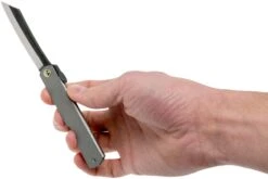 Higonokami Navaja 7,3 Cm HIGOC9B, Blue Paper Steel, Grey Steel -Knives And Tools Comercio KT HIGOC9B 07 higonokami