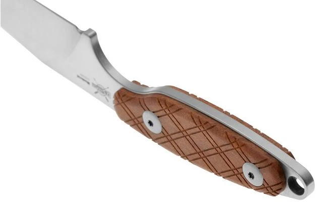 Kizer Vanguard Muskrat 1064A2, Stonewashed S35VN, Mkuruti Wood Cuchillo Fijo, Derek Sharon Design 6 Kizer Vanguard Muskrat 1064A2, Stonewashed S35VN, Mkuruti Wood Cuchillo Fijo, Derek Sharon Design - Imagen 4