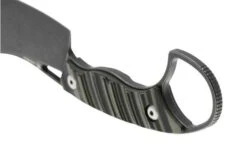 Kizer Little Rhino 1065A3, Black D2, Olive Green/Black G10 Cuchillo Fijo, Diseño De Kapuscinski Giedymin 11 Kizer Little Rhino 1065A3, Black D2, Olive Green/Black G10 Cuchillo Fijo, Diseño De Kapuscinski Giedymin -Knives And Tools Comercio KZ1065A3 04 kizer