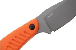 Kizer Hare 1077A1 Grey PVD D2, Orange G10, Cuchillo Fijo, Azo Design -Knives And Tools Comercio KZ1077A1 05 kizer