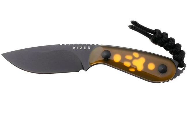 Kizer Buddy 1081A1 Black Nitro-V, Ultem, Cuchillo Fijo, Diseño De Maksim Epifantsev 3 Kizer Buddy 1081A1 Black Nitro-V, Ultem, Cuchillo Fijo, Diseño De Maksim Epifantsev