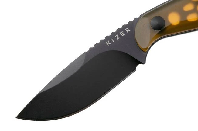 Kizer Buddy 1081A1 Black Nitro-V, Ultem, Cuchillo Fijo, Diseño De Maksim Epifantsev 5 Kizer Buddy 1081A1 Black Nitro-V, Ultem, Cuchillo Fijo, Diseño De Maksim Epifantsev - Imagen 3