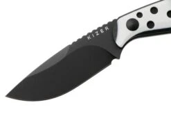 Kizer Buddy 1081A3 Black Nitro-V, White G10, Cuchillo Fijo, Diseño De Maksim Epifantsev -Knives And Tools Comercio KZ1081A3 03 kizer