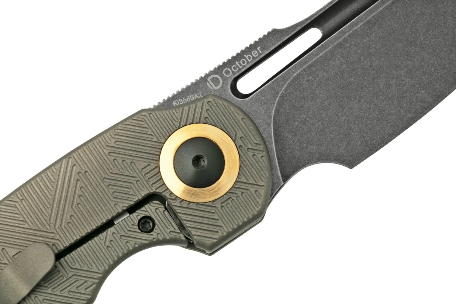 Kizer October, Ki3569A2, Titanium, 20CV Navaja, Dmitry Osarenko Design 7 Kizer October, Ki3569A2, Titanium, 20CV Navaja, Dmitry Osarenko Design - Imagen 5