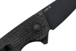 Kizer Lieb M V3541C2, Green Micarta, Black 154CM Navaja, Diseño Azo -Knives And Tools Comercio KZV3541C2 05 kizer