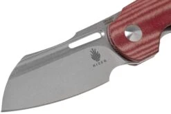 Kizer Vanguard October, Micarta, 20CV, V3569A2 Navaja -Knives And Tools Comercio KZV3569A2 03 kizer