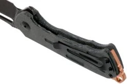 Kizer Vanguard Quatch, Micarta, N690, V3574N1 Navaja -Knives And Tools Comercio KZV3574N1 05 kizer