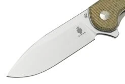 Kizer Cozy V3613C2 Green Micarta, Navaja -Knives And Tools Comercio KZV3613C2 03 kizer