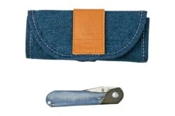 Kizer Comet V3614C2 Brass & Blue Micarta, Navaja -Knives And Tools Comercio KZV3614C2 07 kizer