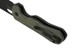 Kizer Bugai V3627A1 Black Micarta, Black Stonewash, Navaja, Diseño Denis Antimonov -Knives And Tools Comercio KZV3627A1 04 kizer