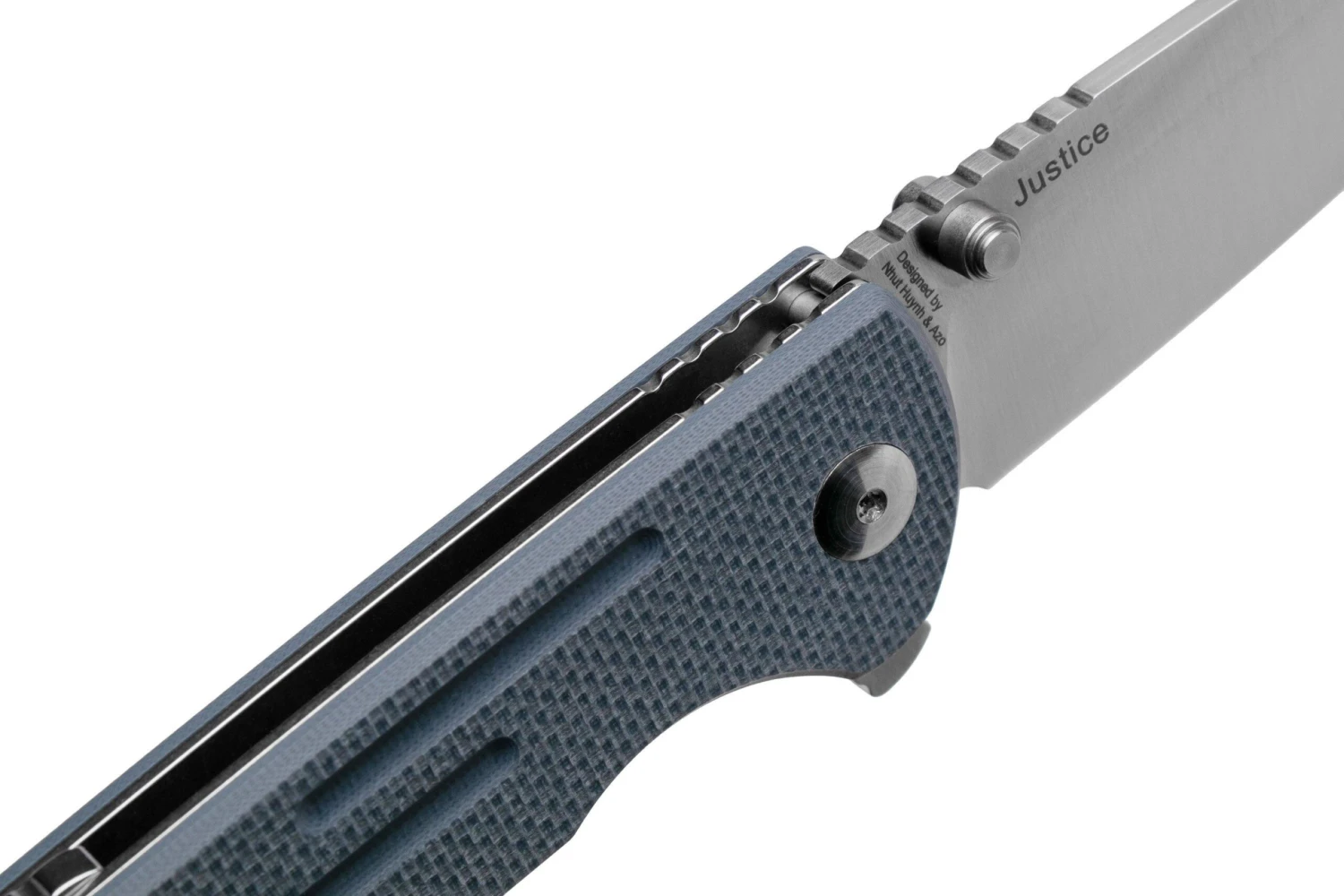 Kizer Vanguard Justice Blue V4543N1 Navaja, Nhut Huynh & Azo Design 8 Kizer Vanguard Justice Blue V4543N1 Navaja, Nhut Huynh & Azo Design - Imagen 6