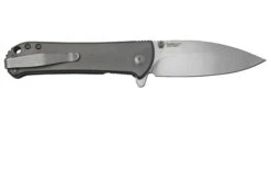 Kizer Coniferous V V4609C1, Titanium And Black Micarta, Stonewash, Navaja, Diseño De Justin Gingrich -Knives And Tools Comercio KZV4609C1 02 kizer