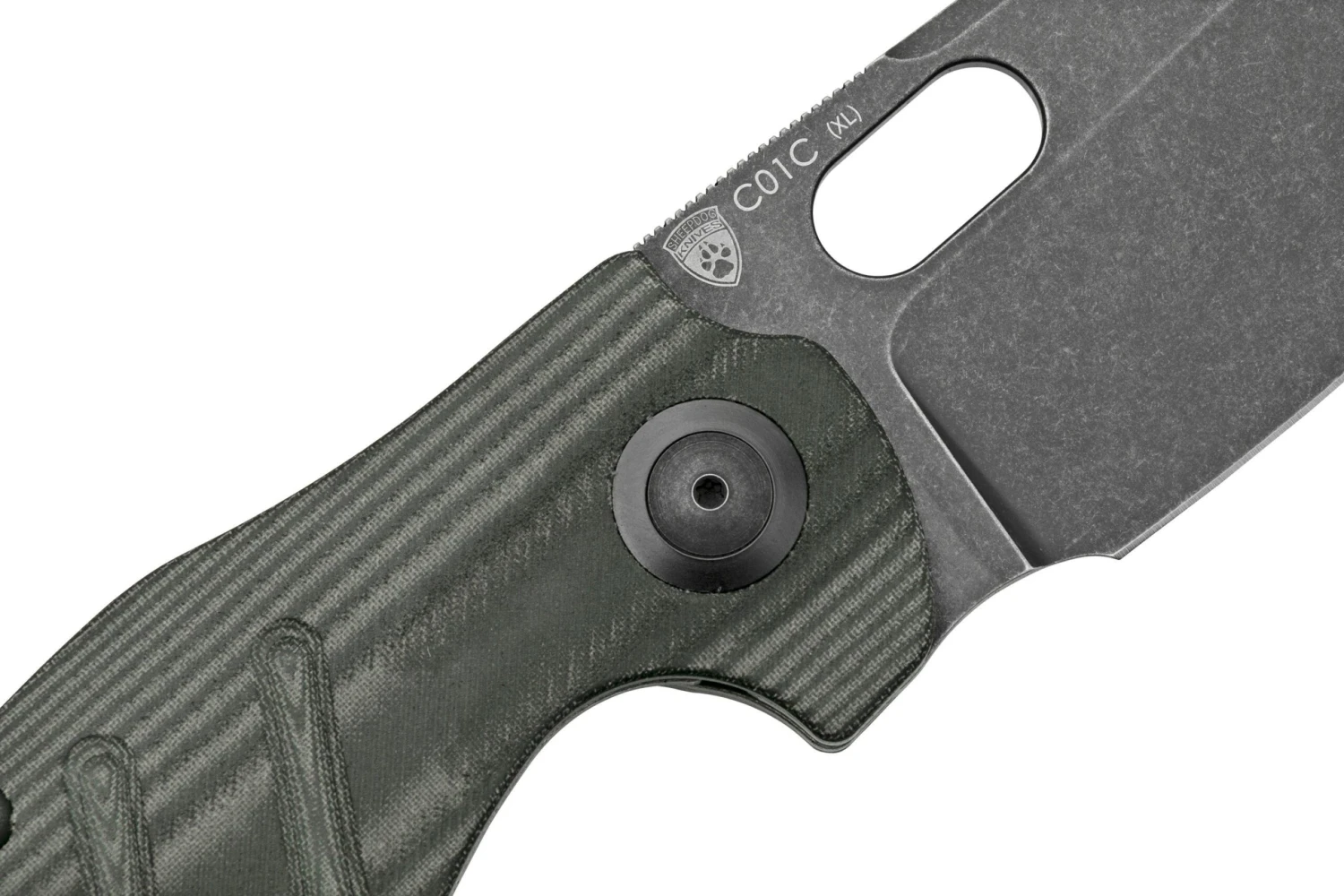 Kizer Sheepdog XL C01C, V5488C5, Black Micarta, 154CM Navaja, Diseño Chris Conaway 7 Kizer Sheepdog XL C01C, V5488C5, Black Micarta, 154CM Navaja, Diseño Chris Conaway - Imagen 5