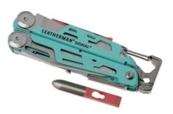 Leatherman Signal Aqua & Silver 7000-AQS Multiherramienta De Supervivencia, Funda De Nylon -Knives And Tools Comercio LE 7000 AQS 07 leatherman