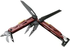 Leatherman Signal Crimson Red Multiherramienta De Supervivencia 832745, Funda Nailon -Knives And Tools Comercio LE832743 04 leatherman