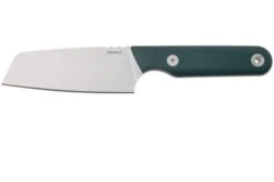 Leatherman Rustle 833418 CPM MagnaCut, Evergreen G10, Cuchillo De Chef De Exterior Con Funda De Kydex