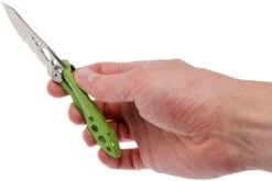 Leatherman Skeletool Knife KBx Navaja Parcialmente Dentada, Sublime Green -Knives And Tools Comercio LEKBX SBL 08 leatherman skeletool lekbx sbl 08