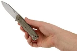 LionSteel B35 CVG Green Canvas Micarta Cuchillo Bushcraft -Knives And Tools Comercio LI B35 CVG 06 lionsteel 1