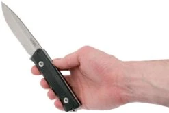 LionSteel B40 Black G10 B40-BK Cuchillo De Bushcraft -Knives And Tools Comercio LI B40 BK 06 lionsteel