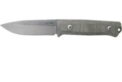 LionSteel B40 Green Canvas Micarta B40-CVG Cuchillo De Bushcraft