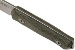 LionSteel B41 Micarta Canvas Green -Knives And Tools Comercio LI B41 CVG 05 lionsteel