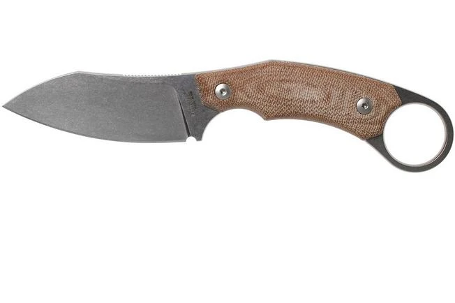 LionSteel H1 Skinner CVN Natural Canvas Micarta Cuchillo Fijo, Tommaso Rumici Design 3 LionSteel H1 Skinner CVN Natural Canvas Micarta Cuchillo Fijo, Tommaso Rumici Design