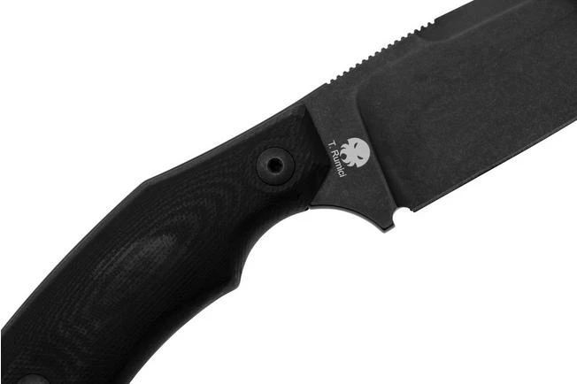 LionSteel H2B Drop Point Block GBK Black G10 Cuchillo Fijo, Diseño Tommaso Rumici 7 LionSteel H2B Drop Point Block GBK Black G10 Cuchillo Fijo, Diseño Tommaso Rumici - Imagen 5