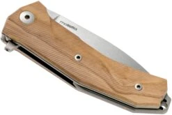 LionSteel KUR UL Navaja, Madera De Olivo -Knives And Tools Comercio LI KUR UL 04 lionsteel