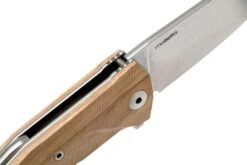 LionSteel KUR UL Navaja, Madera De Olivo -Knives And Tools Comercio LI KUR UL 06 lionsteel