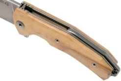 LionSteel KUR UL Navaja, Madera De Olivo -Knives And Tools Comercio LI KUR UL 07 lionsteel