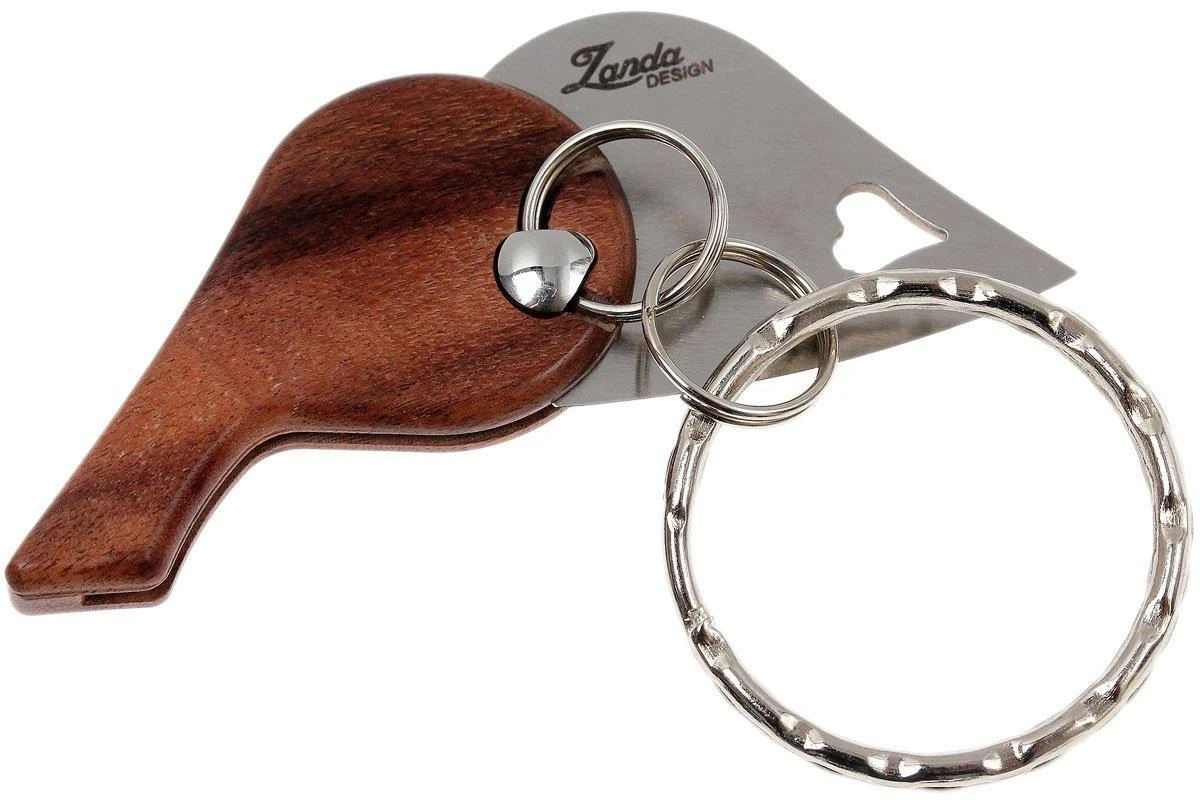 LionSteel LionBeat Navaja Llavero De Madera De Bálsamo 4 LionSteel LionBeat Navaja Llavero De Madera De Bálsamo - Imagen 2