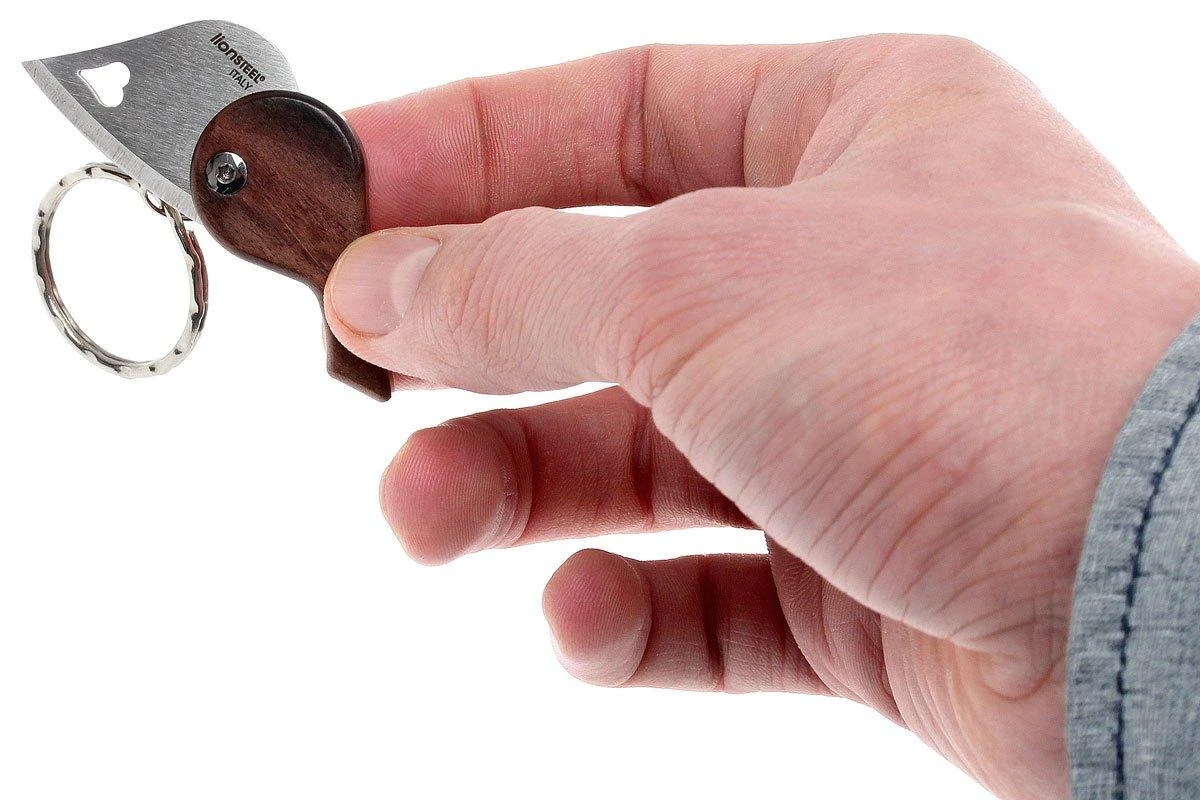 LionSteel LionBeat Navaja Llavero De Madera De Bálsamo 6 LionSteel LionBeat Navaja Llavero De Madera De Bálsamo - Imagen 4