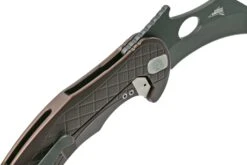 LionSteel L.E.One LE1-A-EB MagnaCut, Black, Earth Brown Aluminium, Navaja Karambit -Knives And Tools Comercio LI LE1 A EB 07 lionsteel