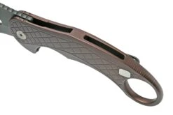 LionSteel L.E.One LE1-A-EB MagnaCut, Black, Earth Brown Aluminium, Navaja Karambit -Knives And Tools Comercio LI LE1 A EB 08 lionsteel