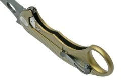 LionSteel L.E.One LE1-A-GB MagnaCut, Black, Green Aluminium, Navaja Karambit -Knives And Tools Comercio LI LE1 A GB 06 lionsteel