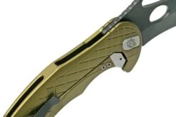 LionSteel L.E.One LE1-A-GB MagnaCut, Black, Green Aluminium, Navaja Karambit -Knives And Tools Comercio LI LE1 A GB 07 lionsteel