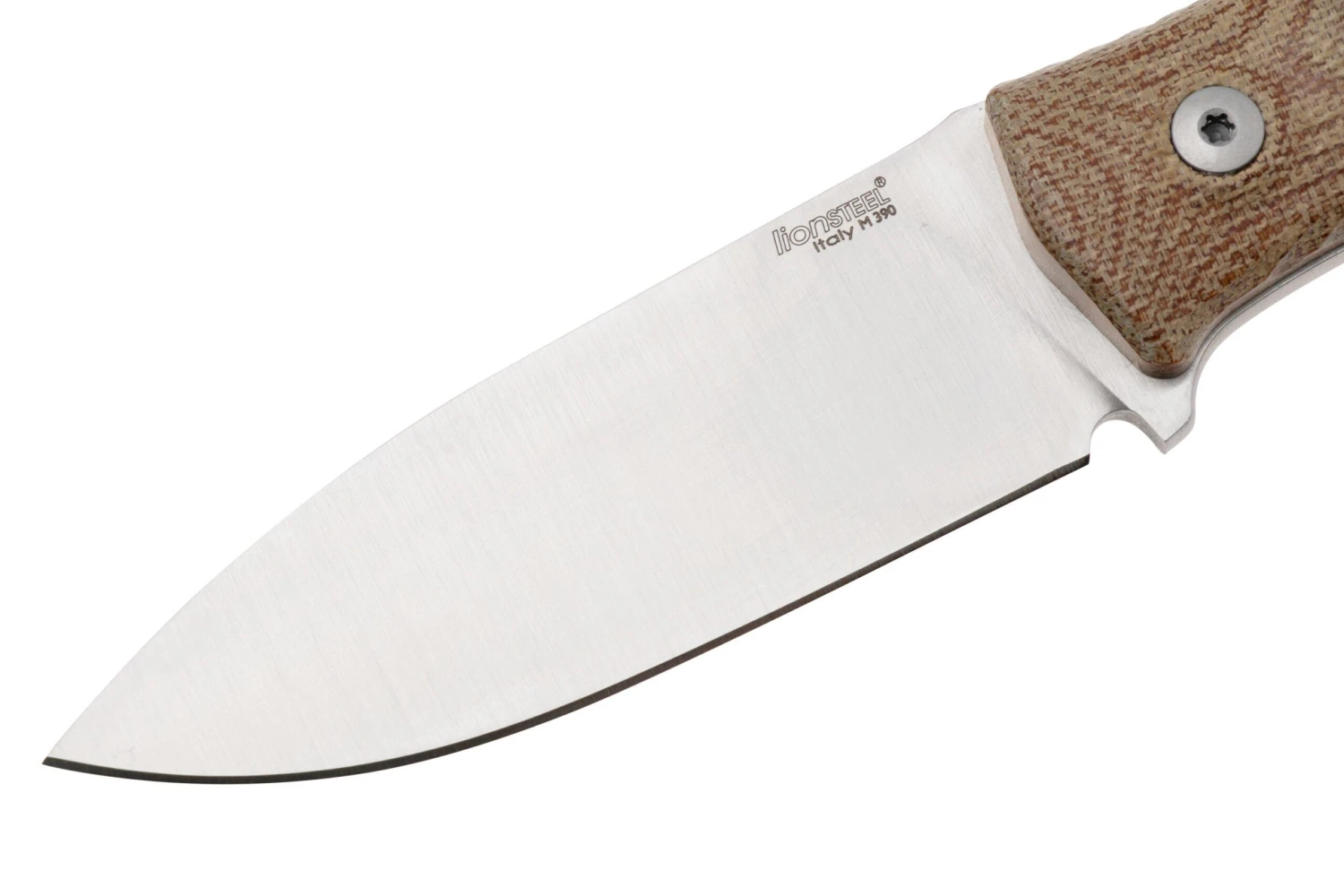 LionSteel M4-CVN M390, Natural Canvas Micarta 5 LionSteel M4-CVN M390, Natural Canvas Micarta - Imagen 3