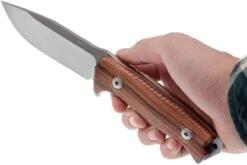 LionSteel M5 - Santos Wood Handle - Sleipner Blade -Knives And Tools Comercio LI M5 ST 06 lionsteel li m5 st 06