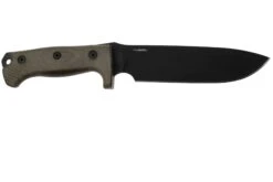 LionSteel M7B CVG Black, Green Canvas Micarta Cuchillo Fijo, Molletta Design -Knives And Tools Comercio LI M7B CVG 02 lionsteel