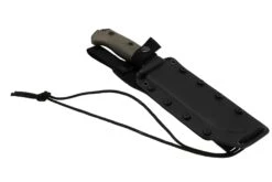 LionSteel M7B CVG Black, Green Canvas Micarta Cuchillo Fijo, Molletta Design -Knives And Tools Comercio LI M7B CVG 06 lionsteel