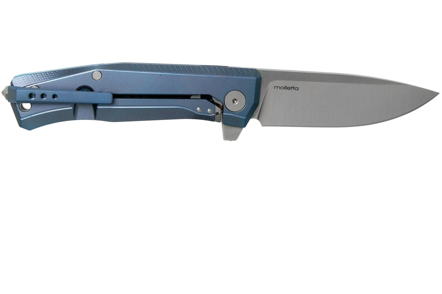 LionSteel Myto MT01-BL Blue Titanium Navaja, Molletta Design 4 LionSteel Myto MT01-BL Blue Titanium Navaja, Molletta Design - Imagen 2