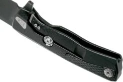 LionSteel ROK Black Black Aluminio ROK A BB Navaja -Knives And Tools Comercio LI ROK A BB 04 lionsteel rok